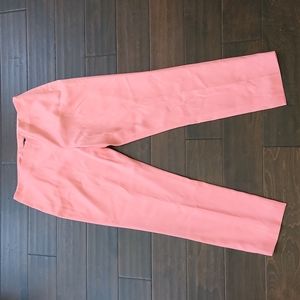 Doncaster coral silk blend pants NWT 3